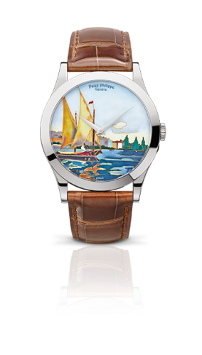 replica Patek Philippe - 5089G-038 Calatrava Lake Geneva Barques 5089 watch