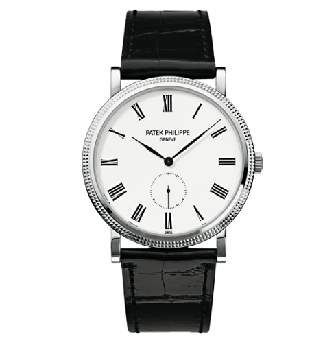 replica Patek Philippe - 5119G-001 Calatrava 5119 White Gold / White watch