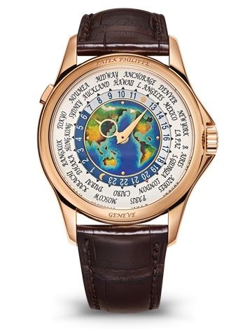 replica Patek Philippe - 5131R-011 World Time 5131 Rose Gold / Earth watch