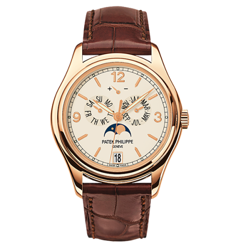 replica Patek Philippe - 5146R-001 Annual Calendar 5146 Rose Gold / Cream watch