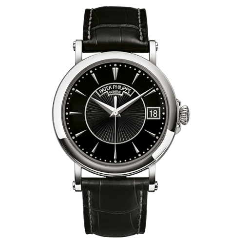 replica Patek Philippe - 5153G-001 Calatrava 5153 White Gold / Black watch