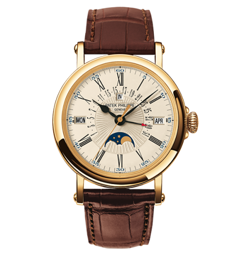 replica Patek Philippe - 5159J-001 Perpetual Calendar 5159 Yellow Gold / Silver watch
