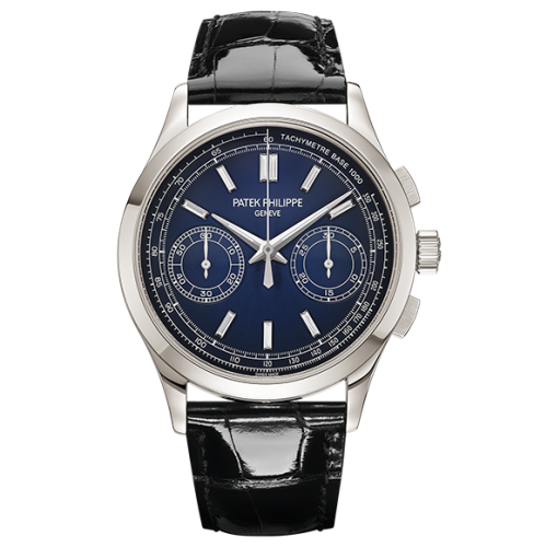 replica Patek Philippe - 5170P-001 Chronograph 5170 Platinum / Blue watch