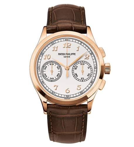 replica Patek Philippe - 5170R-001 Chronograph 5170 Rose Gold / Silver watch