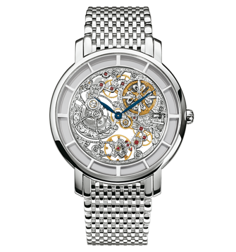 replica Patek Philippe - 5180/1G-010 Calatrava 5180 White Gold / Skeleton / Bracelet watch