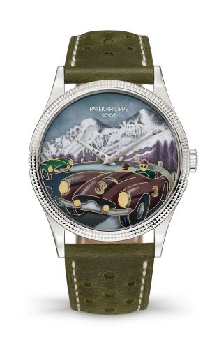 replica Patek Philippe - 5189G-011 Calatrava 1948 Alpine Rally watch