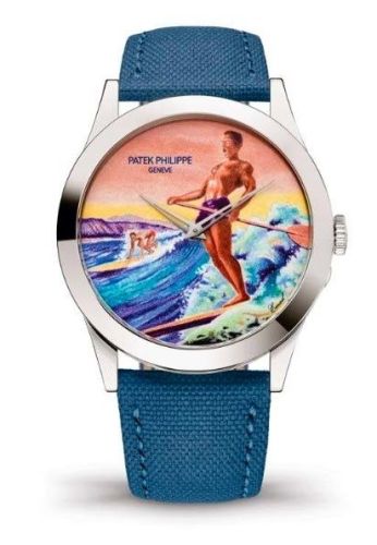 replica Patek Philippe - 5189G-130 Calatrava 5089G Surfing watch
