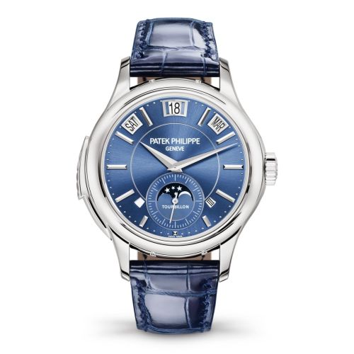 replica Patek Philippe - 5207G-001 Tourbillon Minute Repeater Perpetual Calendar 5207 White Gold / Blue watch