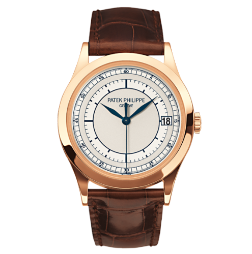 replica Patek Philippe - 5296R-001 Calatrava 5296 Scientific Rosegold / Silver watch