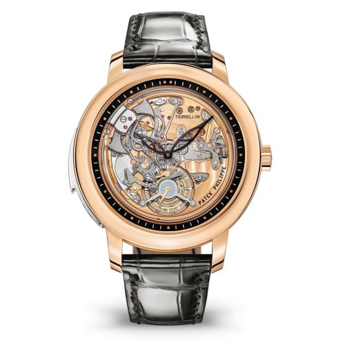 replica Patek Philippe - 5303R-001 Tourbillon Minute Repeater 5303R Rose Gold / Skeleton watch