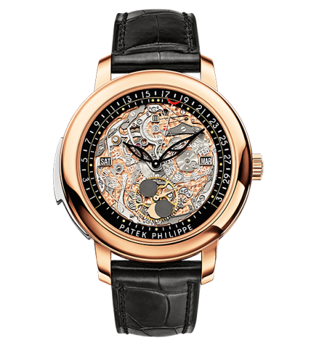 replica Patek Philippe - 5304R-001 Minute Repeater Perpetual Calendar 5304 Rose Gold / Skeleton watch