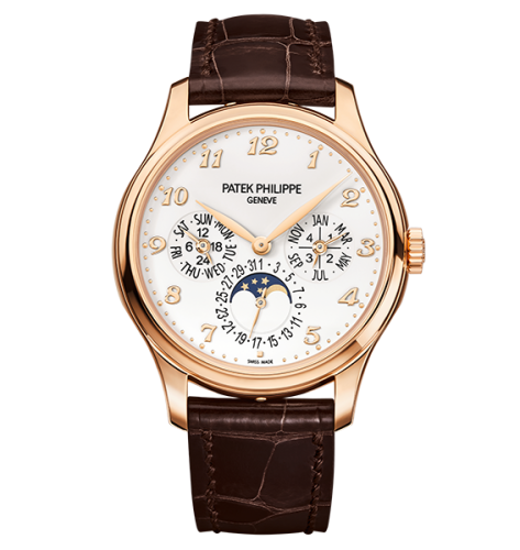 replica Patek Philippe - 5327R-001 Perpetual Calendar 5327 Rose Gold / Ivory watch