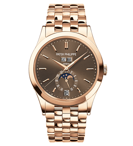 replica Patek Philippe - 5396/1R-001 Annual Calendar 5396 Rose Gold Brown Bracelet watch