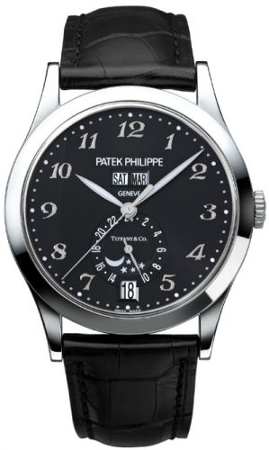 replica Patek Philippe - 5396G-012 Annual Calendar 5396 White Gold Tiffany watch - Click Image to Close