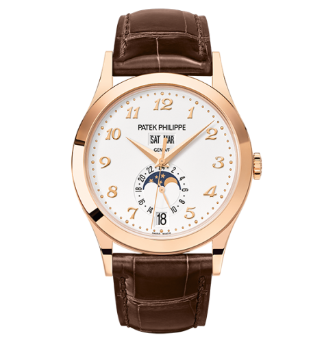 replica Patek Philippe - 5396R-012 Annual Calendar 5396 Rose Gold / Silver watch