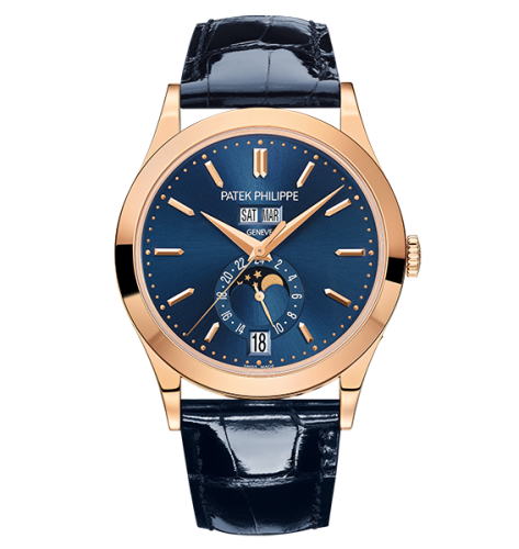 replica Patek Philippe - 5396R-014 Annual Calendar 5396 Rose Gold / Blue watch