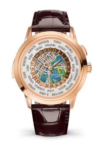 replica Patek Philippe - 5531R-013 World Time Minute Repeater Rose Gold / Singapore 2019 watch