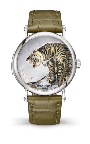 replica Patek Philippe - 5538G-016 Tourbillon Minute Repeater 5538 Tiger watch