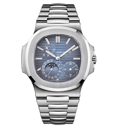 replica Patek Philippe - 5712/1A-001 Nautilus 5712 Stainless Steel / Blue watch