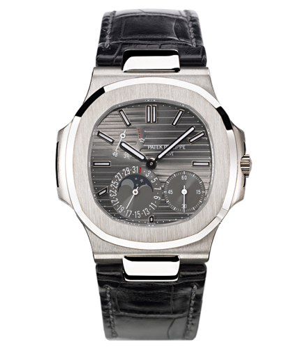 replica Patek Philippe - 5712G-001 Nautilus 5712 White Gold / Grey watch