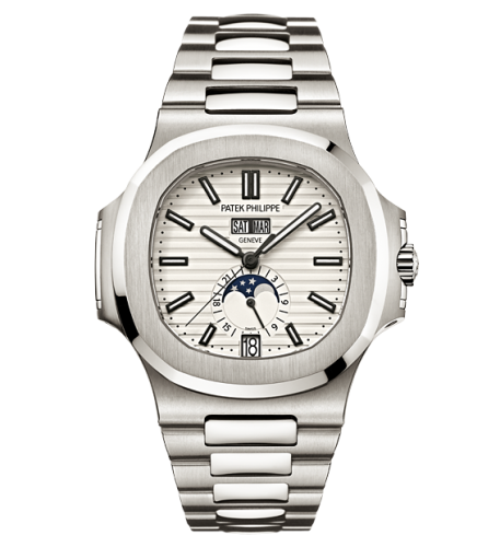 replica Patek Philippe - 5726/1A-010 Nautilus 5726 Stainless Steel / White watch