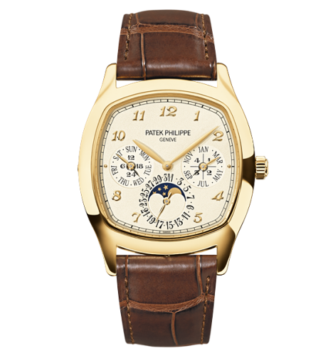 replica Patek Philippe - 5940J-001 Perpetual Calendar 5940J Yellow Gold / Silver watch