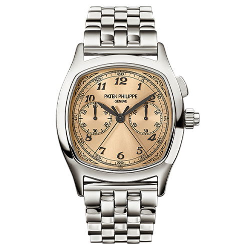 replica Patek Philippe - 5950/1A-011 Split-Seconds Chronograph 5950 Stainless Steel / Bronze / Bracelet watch - Click Image to Close