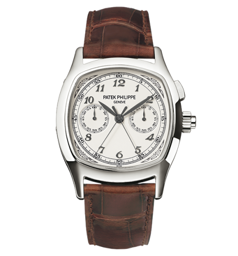 replica Patek Philippe - 5950A-001 Split-Seconds Chronograph 5950 Stainless Steel / Silver watch