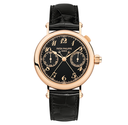 replica Patek Philippe - 5959R-001 Split-Seconds Chronograph 5959 Rose Gold / Black watch