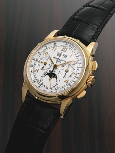 replica Patek Philippe - 5970R-EC Perpetual Calendar Chronograph 5970 Rose Gold / Silver Breguet watch