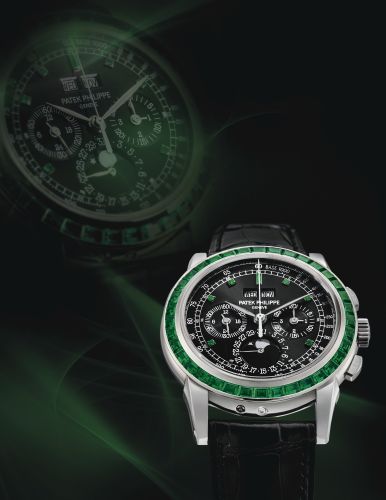 replica Patek Philippe - 5971/13P-010 Perpetual Calendar Chronograph 5971 Emerald watch