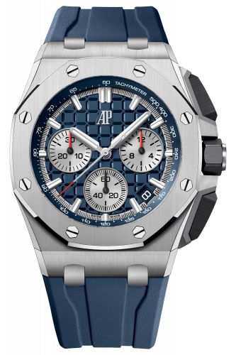 Replica Audemars Piguet - 26420TI.OO.A027CA.01 Royal Oak Offshore 43 Titanium / Blue watch