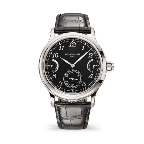 replica Patek Philippe - 6301P-001 Sonnerie Minute Repeater Platinum / Black watch