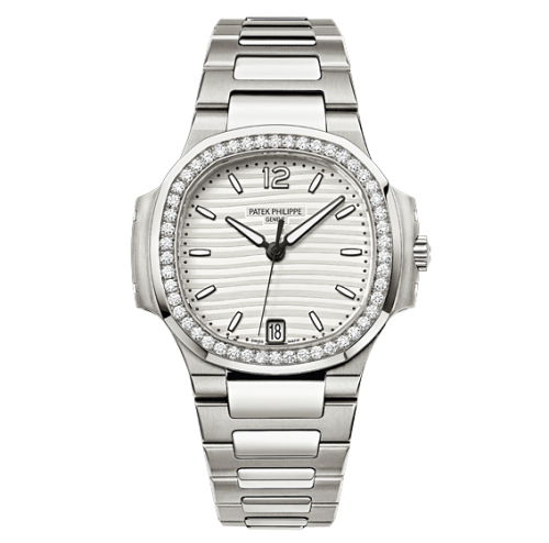 replica Patek Philippe - 7018/1A-001 Nautilus 7018 'Silvery White' Stainless Steel / White watch