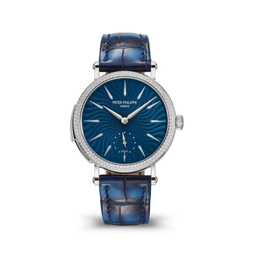 replica Patek Philippe - 7040/250G-001 Ladies Minute Repeater White Gold / Diamond / Blue watch
