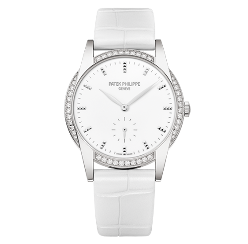 replica Patek Philippe - 7122/200G-001 Calatrava 7122 White Gold / White watch