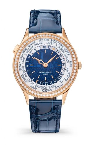 replica Patek Philippe - 7130R-012 World Time 7130 Rose Gold New York watch