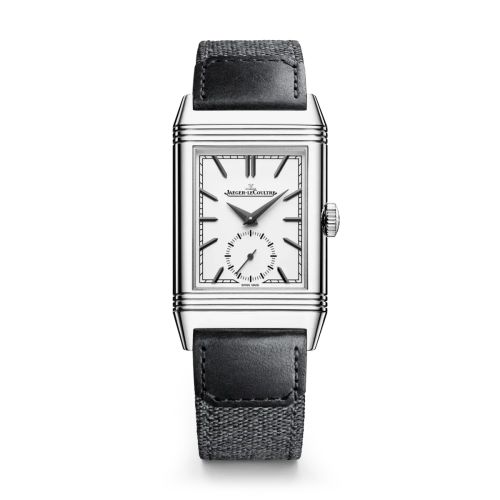 replica watch Jaeger-LeCoultre - 713842J Reverso Tribute Small Seconds Stainless Steel / Silver / Fagliano - Click Image to Close
