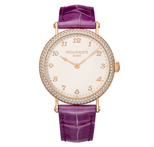replica Patek Philippe - 7200/200R-001 Calatrava 7200 Rose Gold / Silver watch