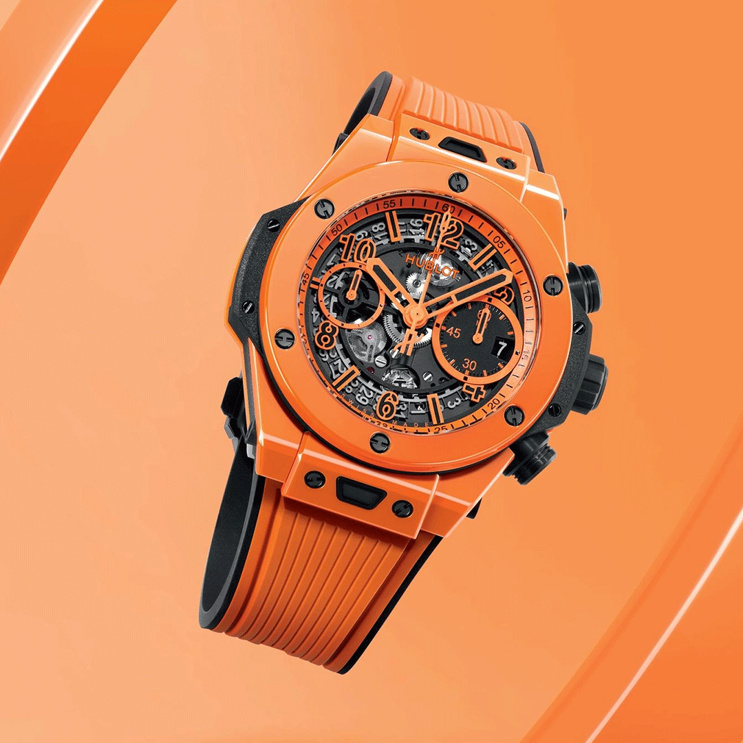 replica hublot Big Bang Unico Orange Ceramic watch 441.CU.5910.RX - Click Image to Close