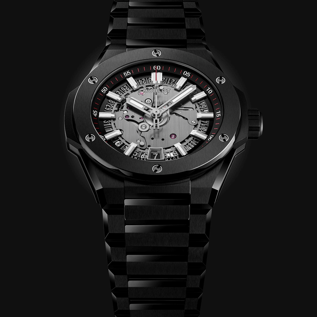 replica hublot Big Bang Integrated Time Only Black Magic watch 456.CX.0170.CX