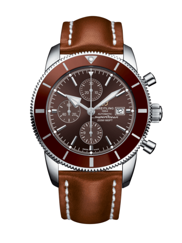 Breitling watch replica - A1331233/Q616/439X/A20BA.1 Superocean Heritage II 46 Chronograph Stainless Steel / Bronze / Bronze / Calf / Pin