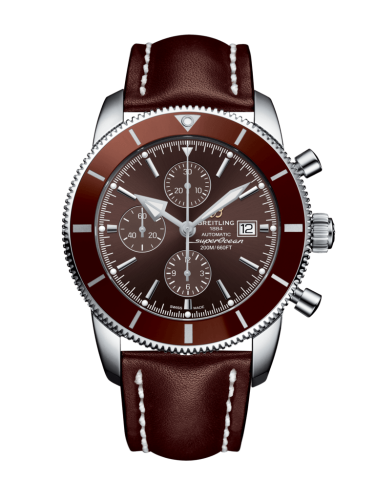 Breitling watch replica - A1331233/Q616/443X/A20BA.1 Superocean Heritage II 46 Chronograph Stainless Steel / Bronze / Bronze / Calf / Pin