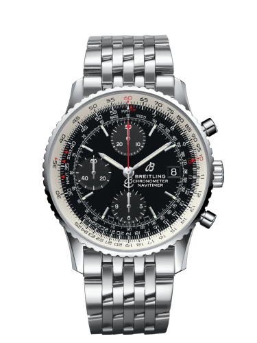 best replica Breitling - A13324121B1A1 Navitimer 1 Chronograph 41 Stainless Steel / Black / Bracelet watch
