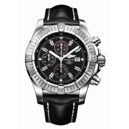 replica Breitling - A1337011.B907 Super Avenger Black / Stick watch
