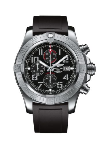 replica Breitling - A1337111/BC28/135S/A20S.1 Super Avenger II Stainless Steel / Volcano Black / Rubber / Pin watch