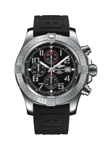 replica Breitling - A1337111/BC28/154S/A20S.1 Super Avenger II Stainless Steel / Volcano Black / Rubber / Pin watch