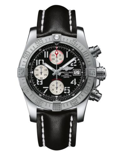 replica Breitling - A1338111.BC33.435X Avenger II Stainless Steel / Volcano Black / Calf watch