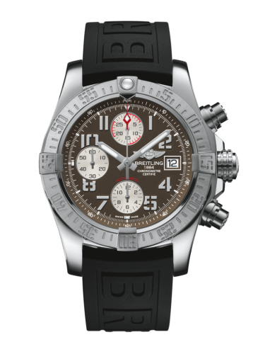 replica Breitling - A1338111/F564/153S/A20D.2 Avenger II Stainless Steel / Tungsten Gray / Rubber / Folding watch