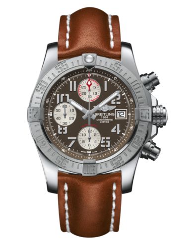replica Breitling - A1338111/F564/433X/A20BA.1 Avenger II Stainless Steel / Tungsten Gray / Calf / Pin watch